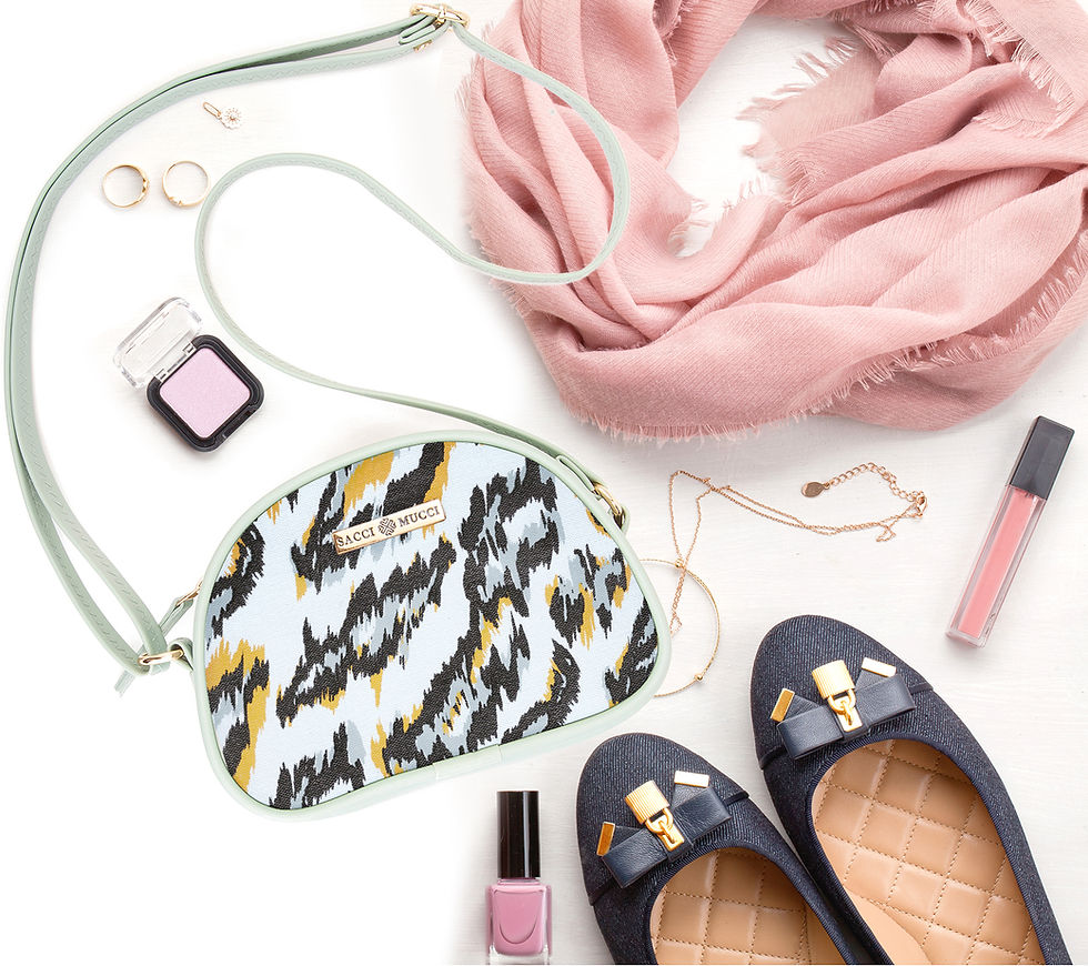 Miniatura: Sacci Mucci Crossbody Rainbow Sling bag