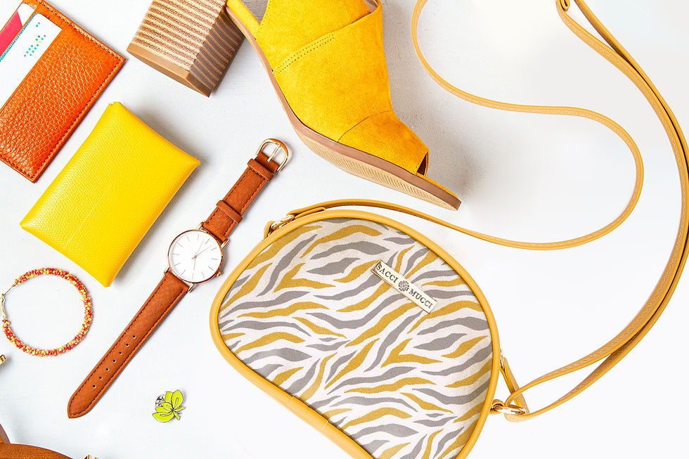 Miniatura: Sacci Mucci Rainbow Sling bag