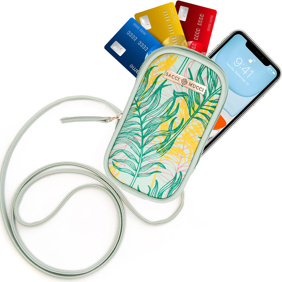 Thumbnail: Sacci Mucci Women's Cross-Body Phone Bag Stylish