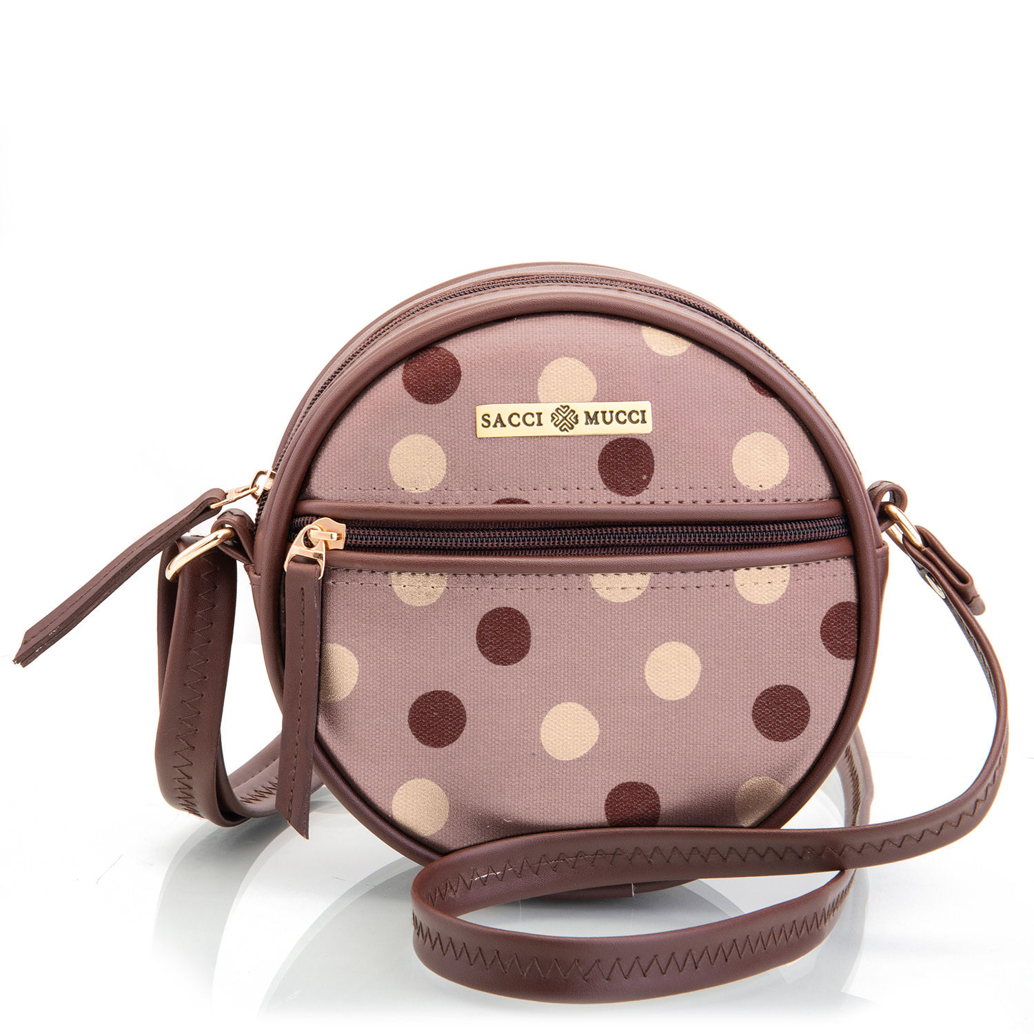 Sacci Mucci Round Round Sling Bag, Printed Sling Bag For Girls