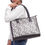 Thumbnail: Women's Tote Bag with Padded  Laptop Compartment