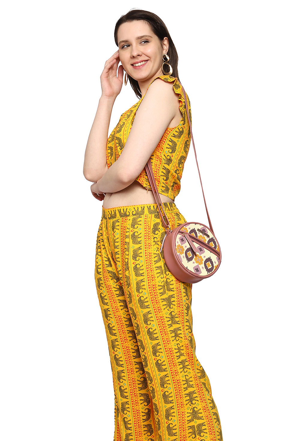 الصورة المصغرة: Sacci Mucci Round Sling bag