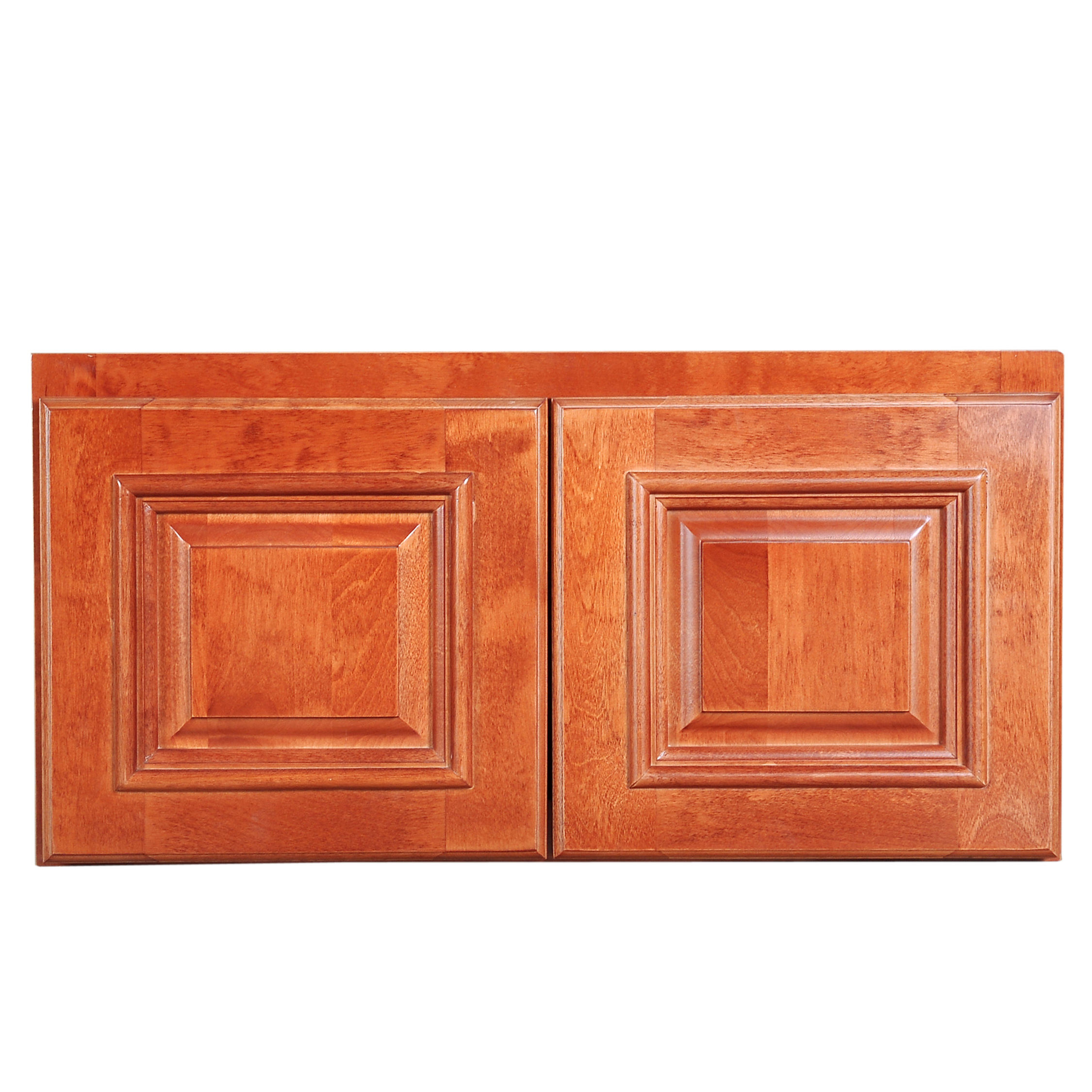Wine Maple Wall Cabinet 12" Deep 12"H