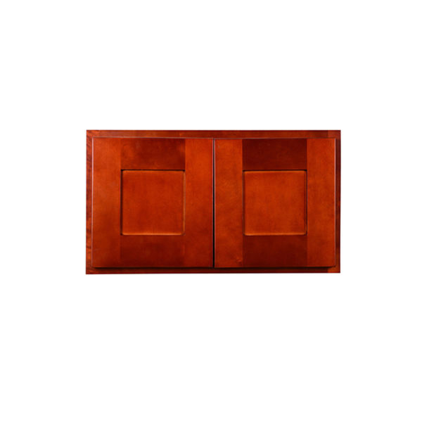 Cherry Shaker Wall Cabinet 12" Deep 12"H