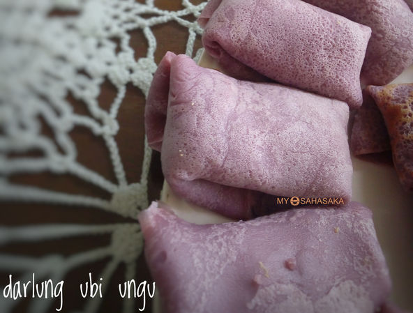 Resep Dadar Gulung Ubi Ungu