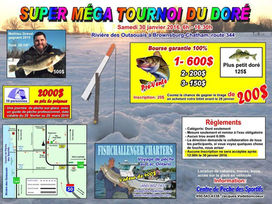 Tournoi de pêche de doré, Samedi 30 janvier prochain