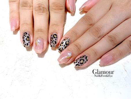 【高松市ネイル &マツエクサロン】レオパードネイル