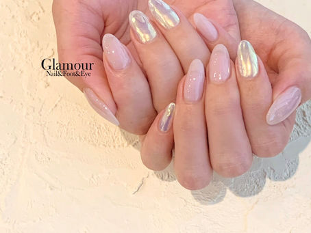 【高松市ネイル&マツエクサロン】オーロラミラー×トリートメントカール