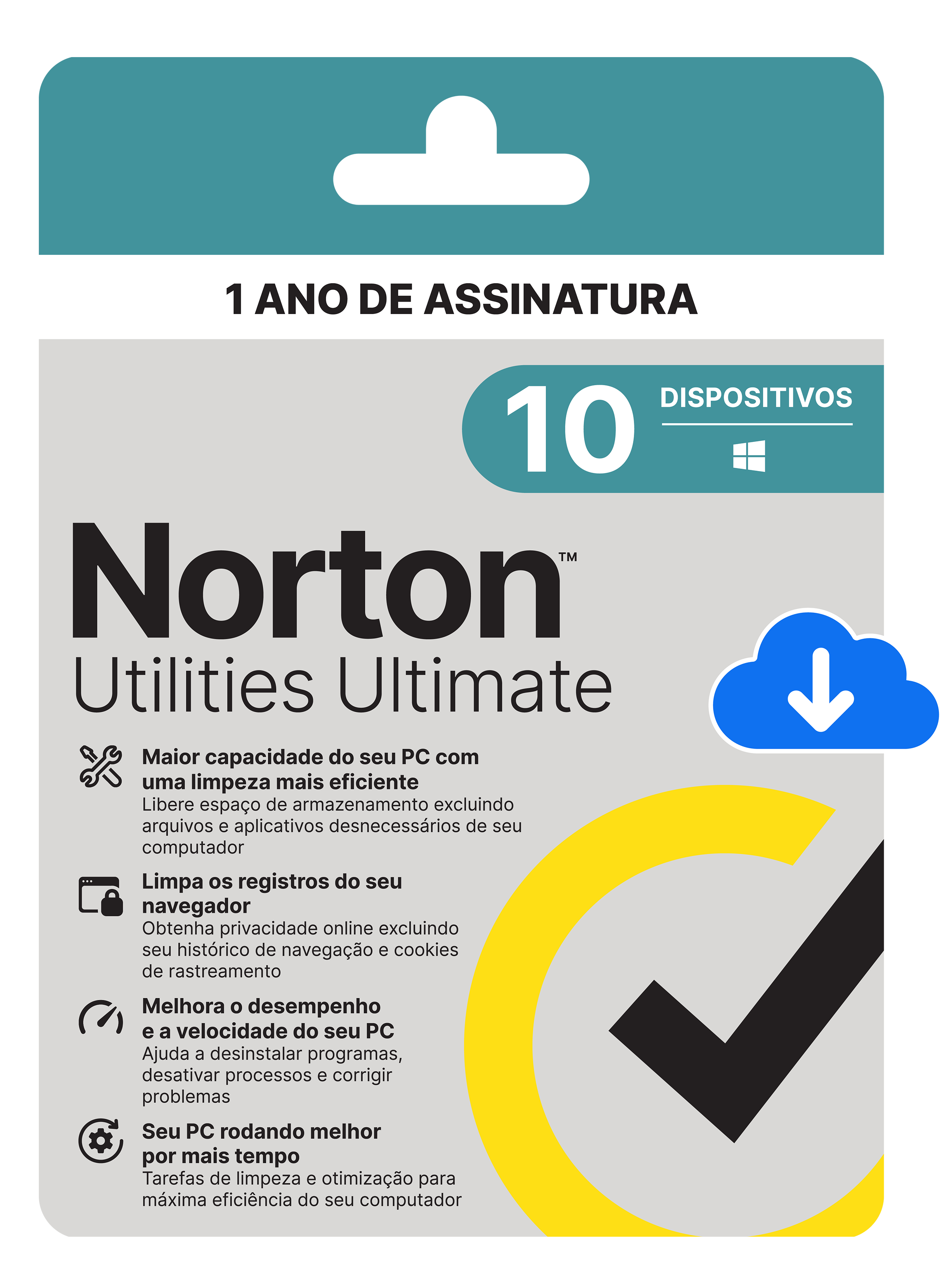 Norton Utilities Ultimate10 dispositivos 2 anos (Download)