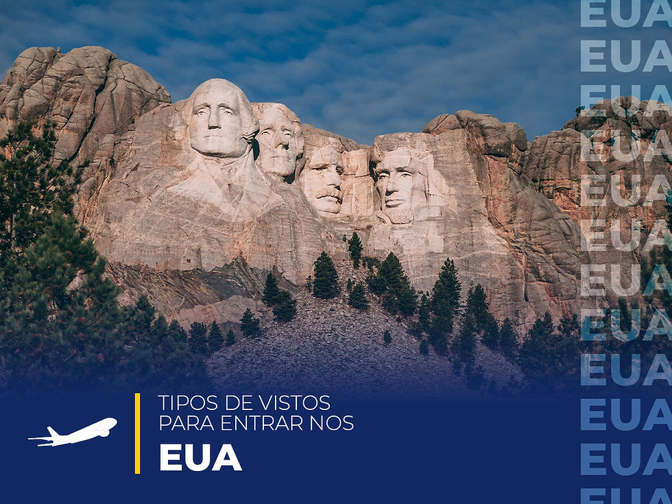 Tipos de vistos mais comuns para entrar nos Estados Unidos