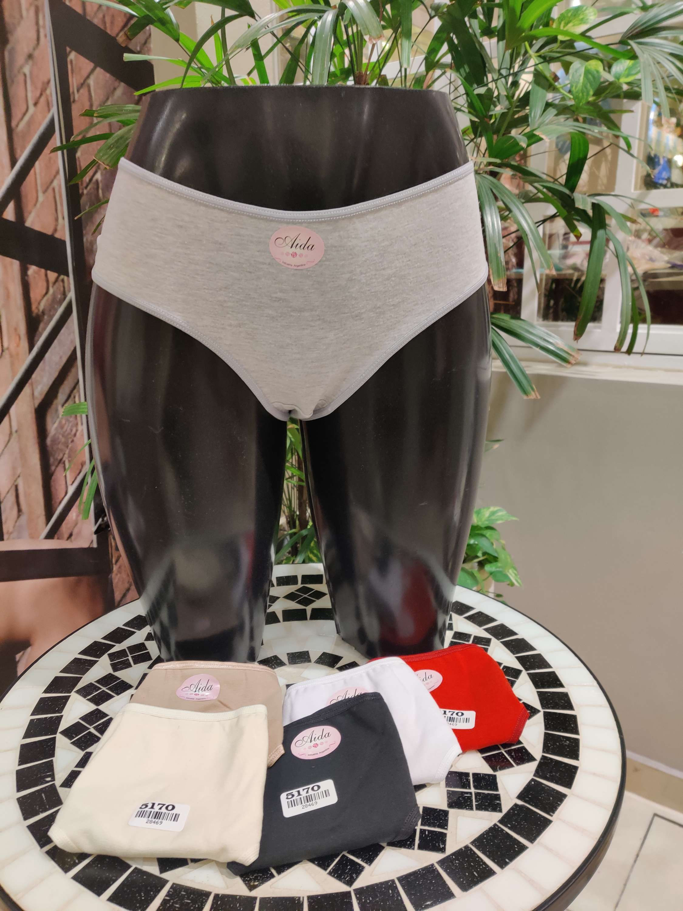 Culotte less algodón AIDA (ART 5170)