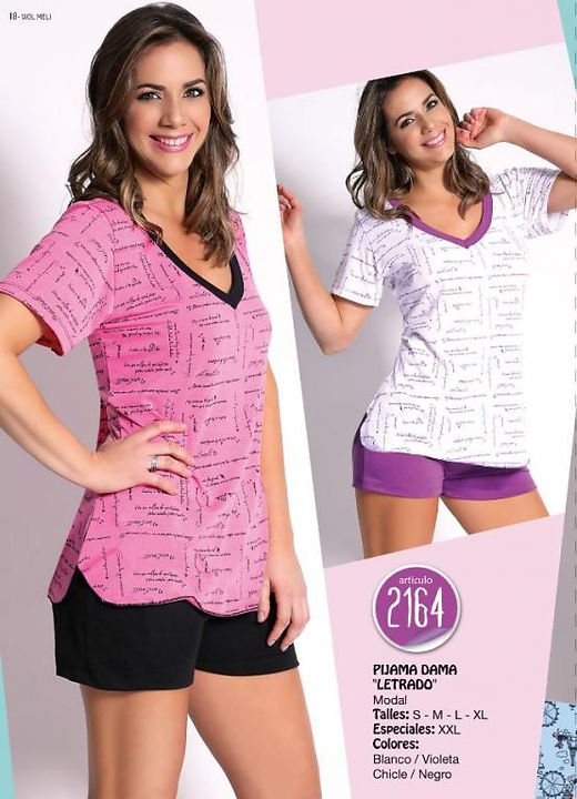 Pijama dama modal Wolmeli Art 2164 Casa Kiko