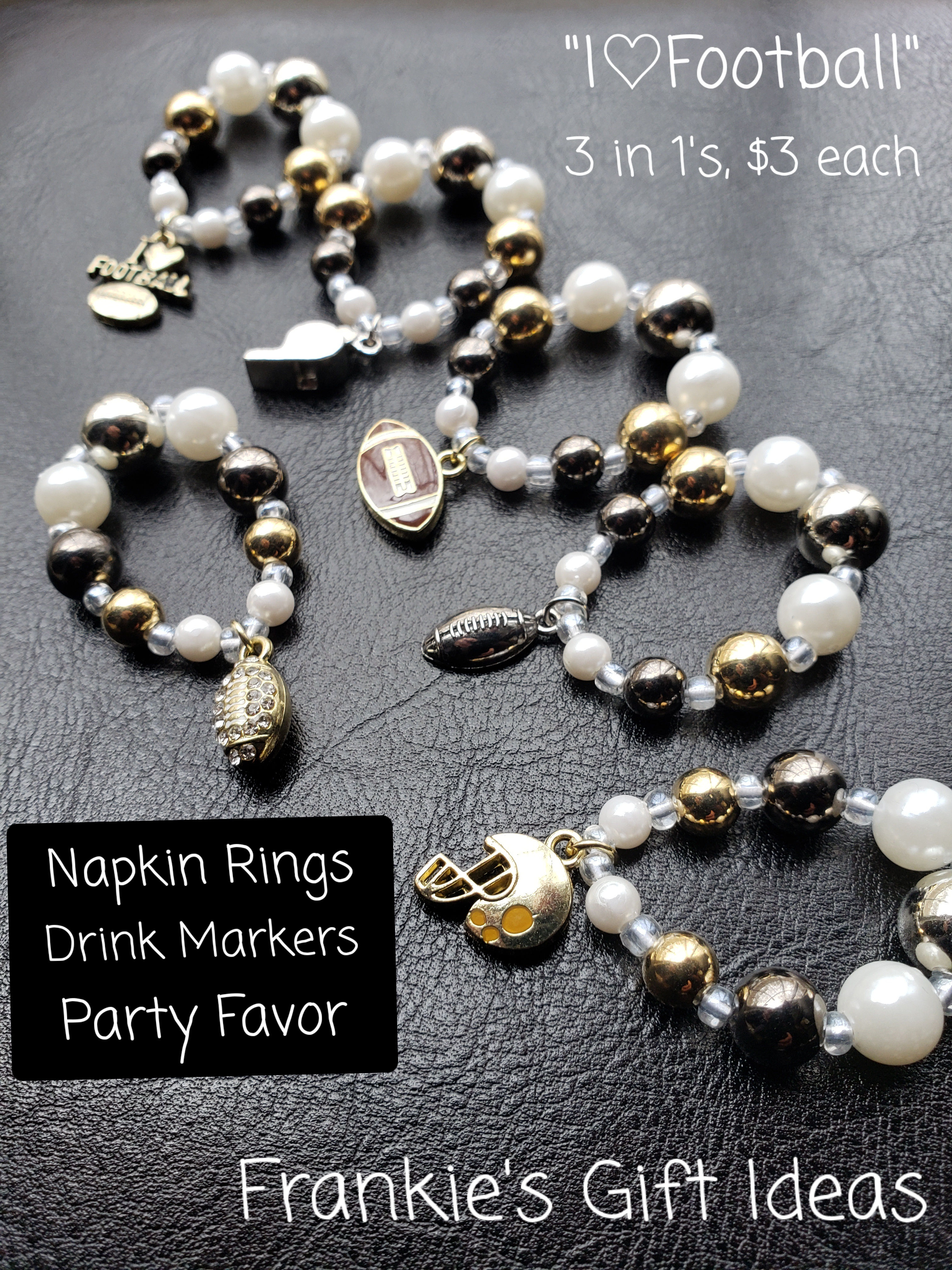 "I Love Football" 3 in 1's