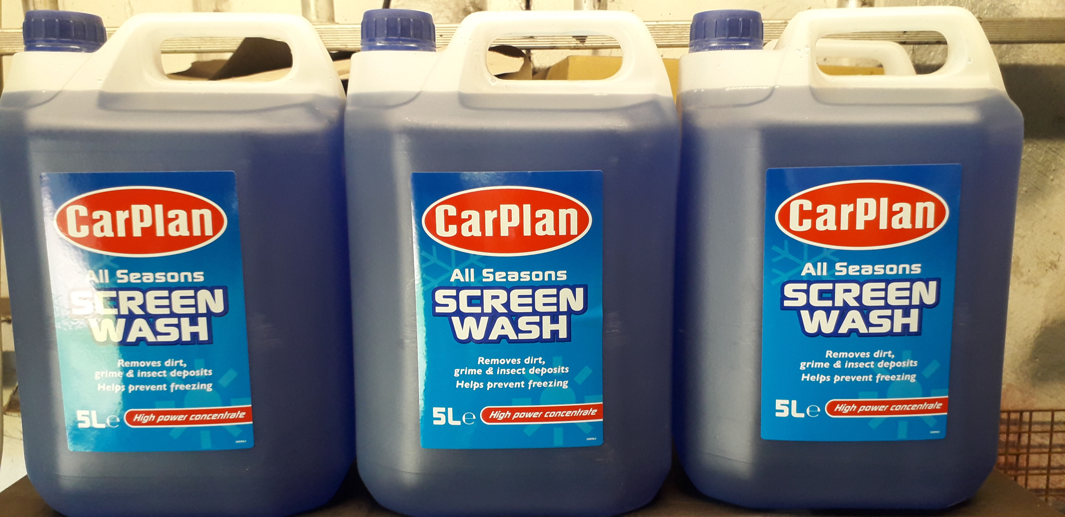 car plan 5ltr screen wash concentrate