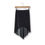 Miniatura: Dramatic high-low two panel stretch mesh skirt