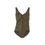 Miniatura: RTW Leticia moss green +taupe grey lace, size S