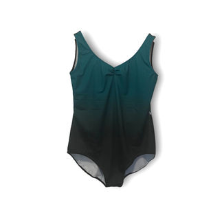 Leticia XL custom size in jade -black ombre and black mesh back