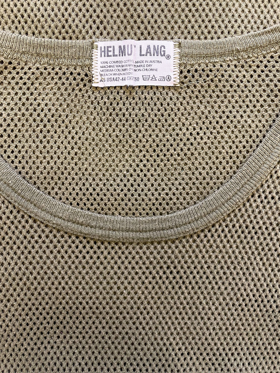 Miniaturbild: Vintage 90s Helmut Lang Mesh T-Shirt