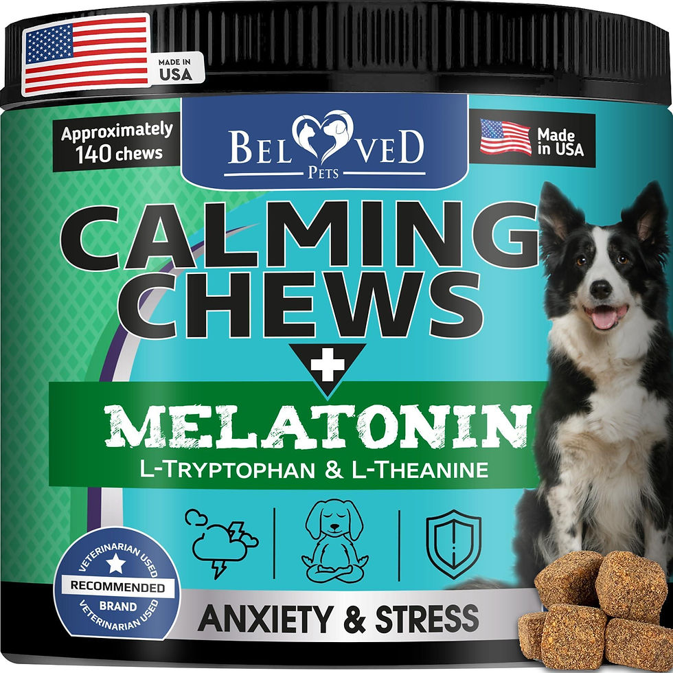 Thumbnail: Hemp Calming Chews for Dogs Puppy Pet Separation Anxiety Relief Treats for Dog