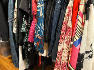 A Rack of Consigned Items