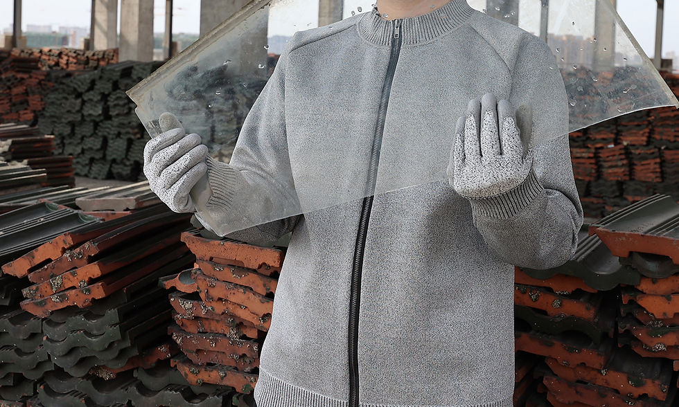 Miniature : Level 5 Anti-Cut Clothing , Outdoor Anti-Bite, ANSI A4 Coat, Anti-Cut Glass Hand