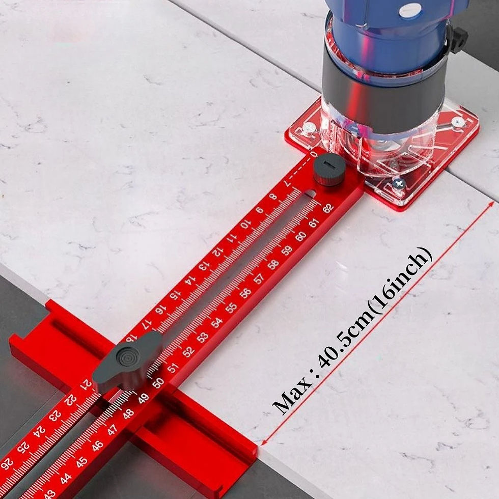 Miniature : 3 in 1 Router Milling Groove Bracket Woodworking Cutting and Milling Circular Au