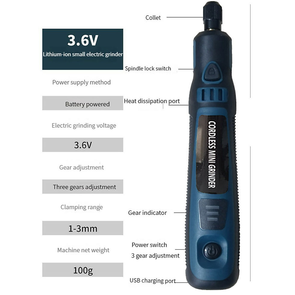 Miniature : 3.6V 5000-10000-15000r Cordless Electric Drill Micro Rotary Tool Rechargeable Wi