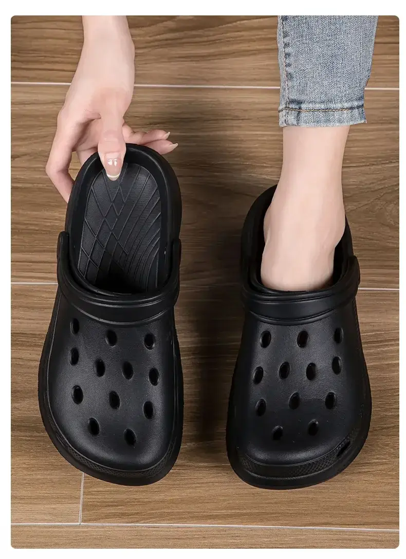 Miniature : Summer Men Clogs Sandals Men's and Women's Leisure Slippers Beach Slides Home Ga