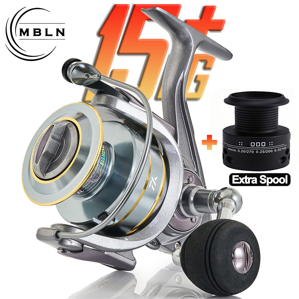 Miniature : VWVIVIDWORLD,High Quality,Saltwater Fishing Reels,Double Spool,Spinning Reel,All