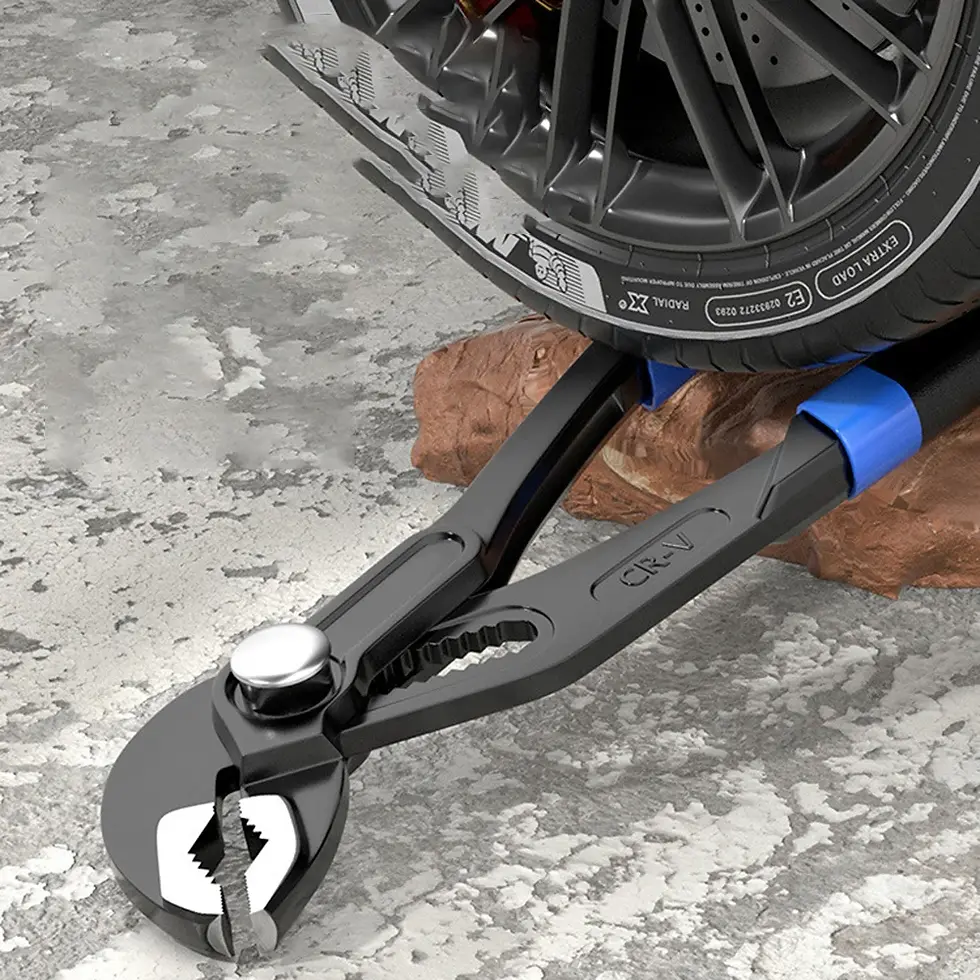 Miniature : Adjustable Multifunctional Pump Pliers, Large Opening Pipe Pliers, Multipurpose 