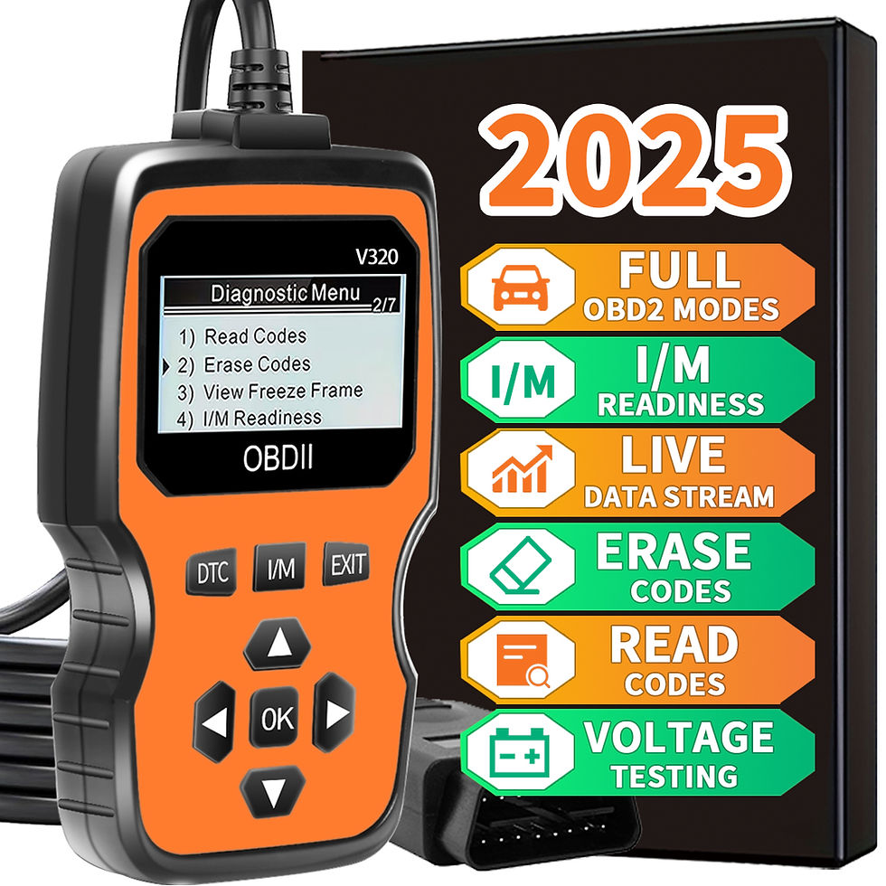 Miniature : Obd2 Diagnostic Scanner Tool - Engine Fault Code Reader for All Cars since 1996,