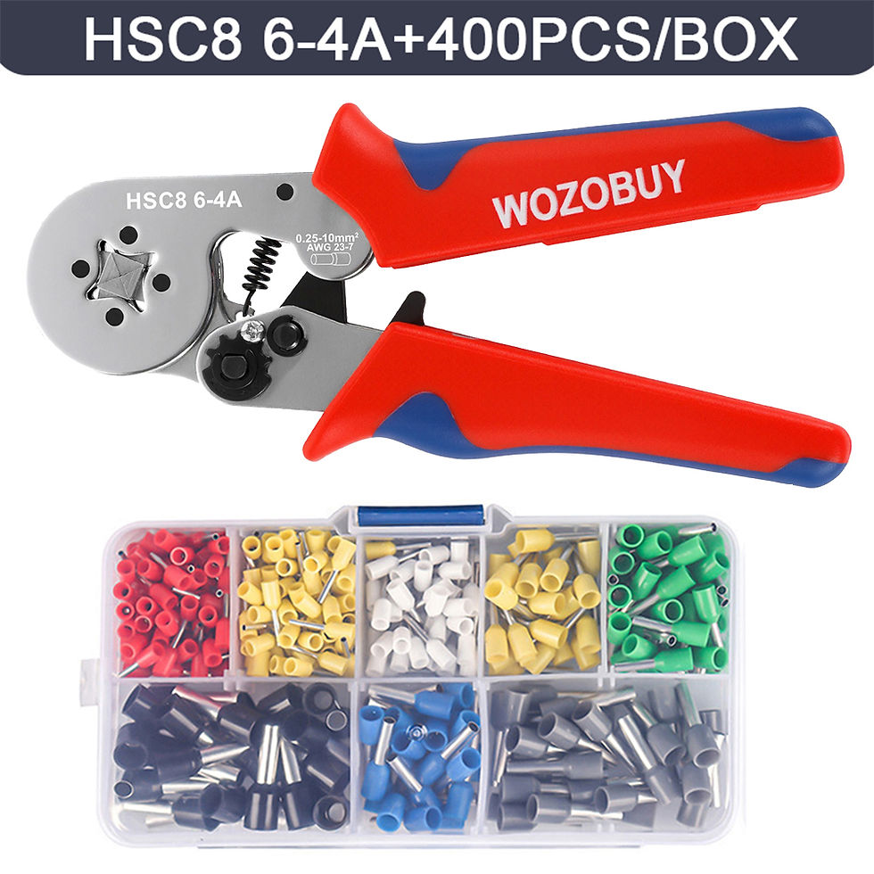 Miniature : Ferrule Crimping Tool HSC8 6-4/6-6 Electrical Crimper Plier For Wire End Crimp T