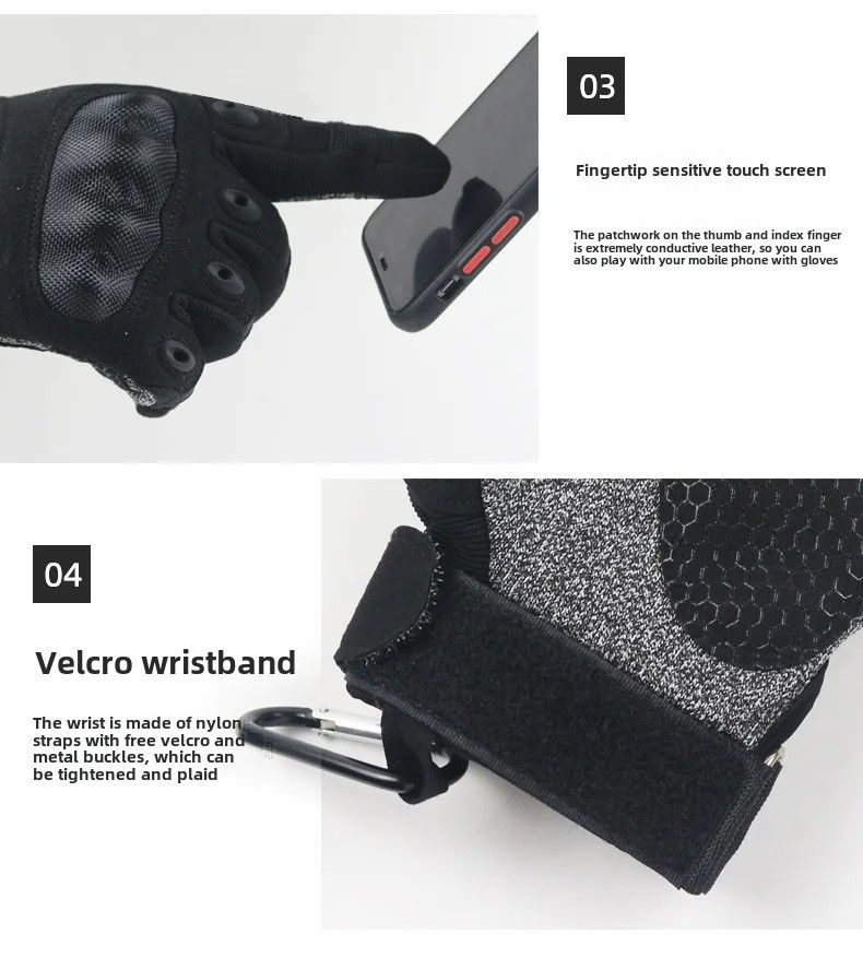 Miniature : Level 5 Anti-cut and Anti-stabbing Tactical Gloves Army Fans Outdoor All Refers 