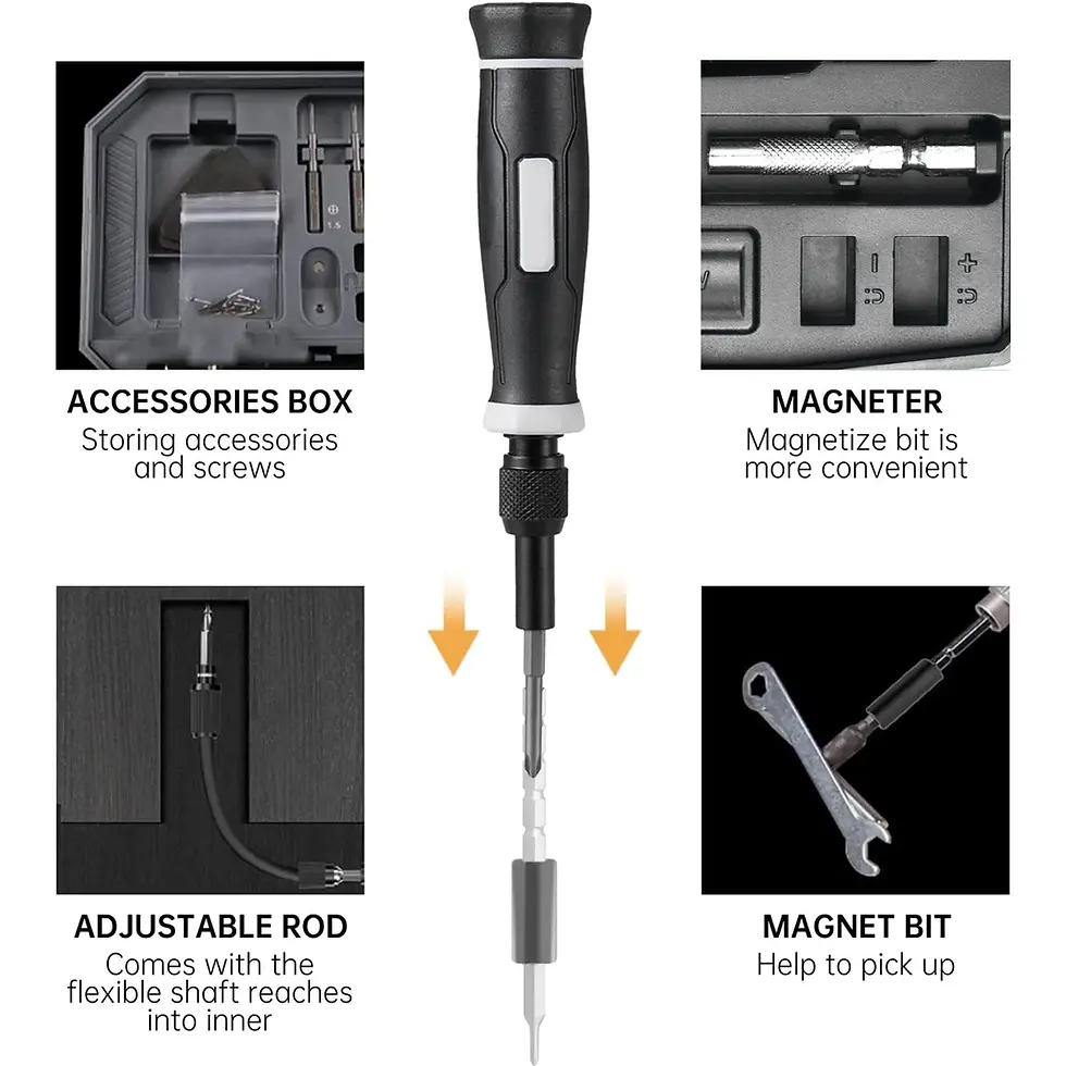 Miniature : Precision Screwdriver Set, Laptop Tool Kit, 152/25 in 1 Professional Computer Sc