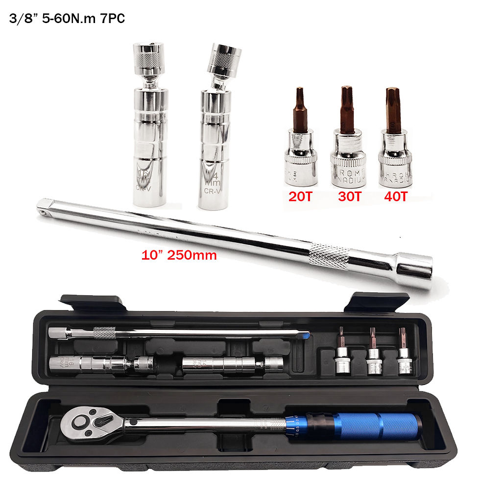 Miniature : 5-60N.m Torque Wrench 3/8 Inch Square Drive Torques Key ±3% High Precision Torq