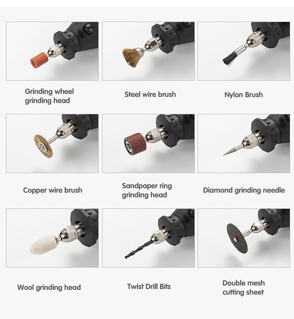 Miniature : 180W Power Electric Mini Drill Engraver Rotary Tool Polishing Grinder Variable S