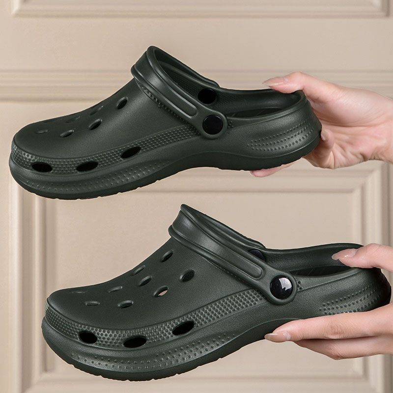 Miniature : Summer Men Clogs Sandals Men's and Women's Leisure Slippers Beach Slides Home Ga