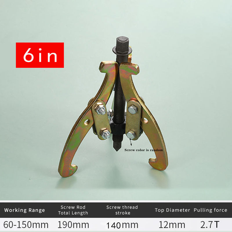 Miniature : Universal Bearing Removal Tool Three-Jaw Two-Jaw Puller Heavy Duty Car Disassemb