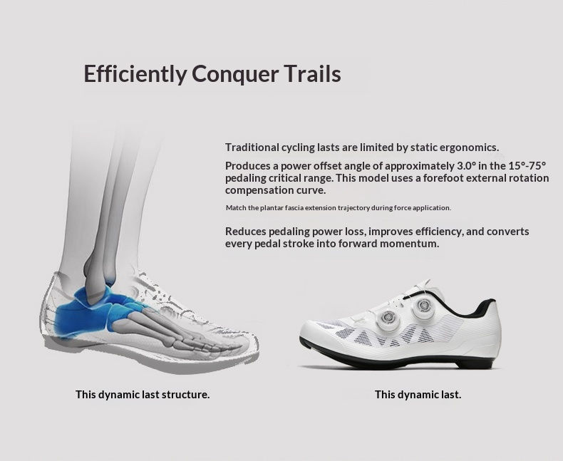 Miniature : Ultra-light road cycling shoes for men, professional SPD clip-in road bike shoes