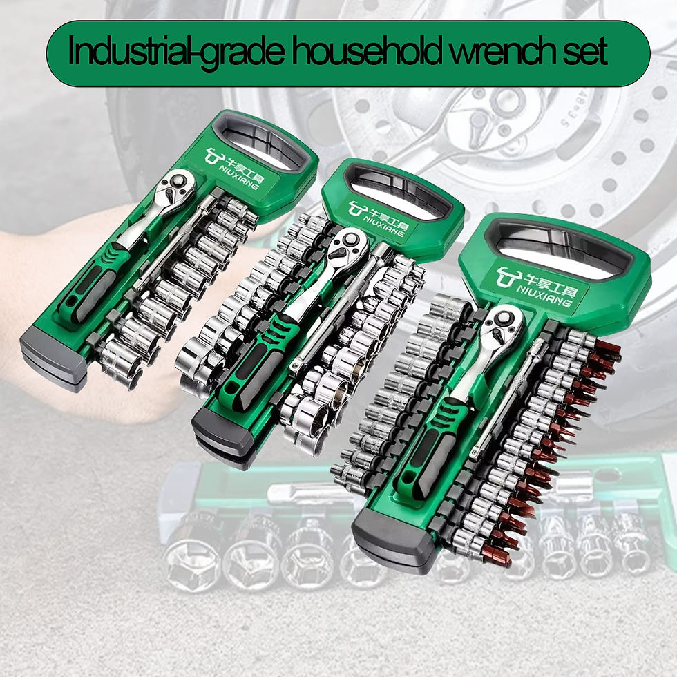 Miniature : Ratchet Socket Wrench Set 1/4 3/8 Combination Motorcycle Car Repair Hand Tools S