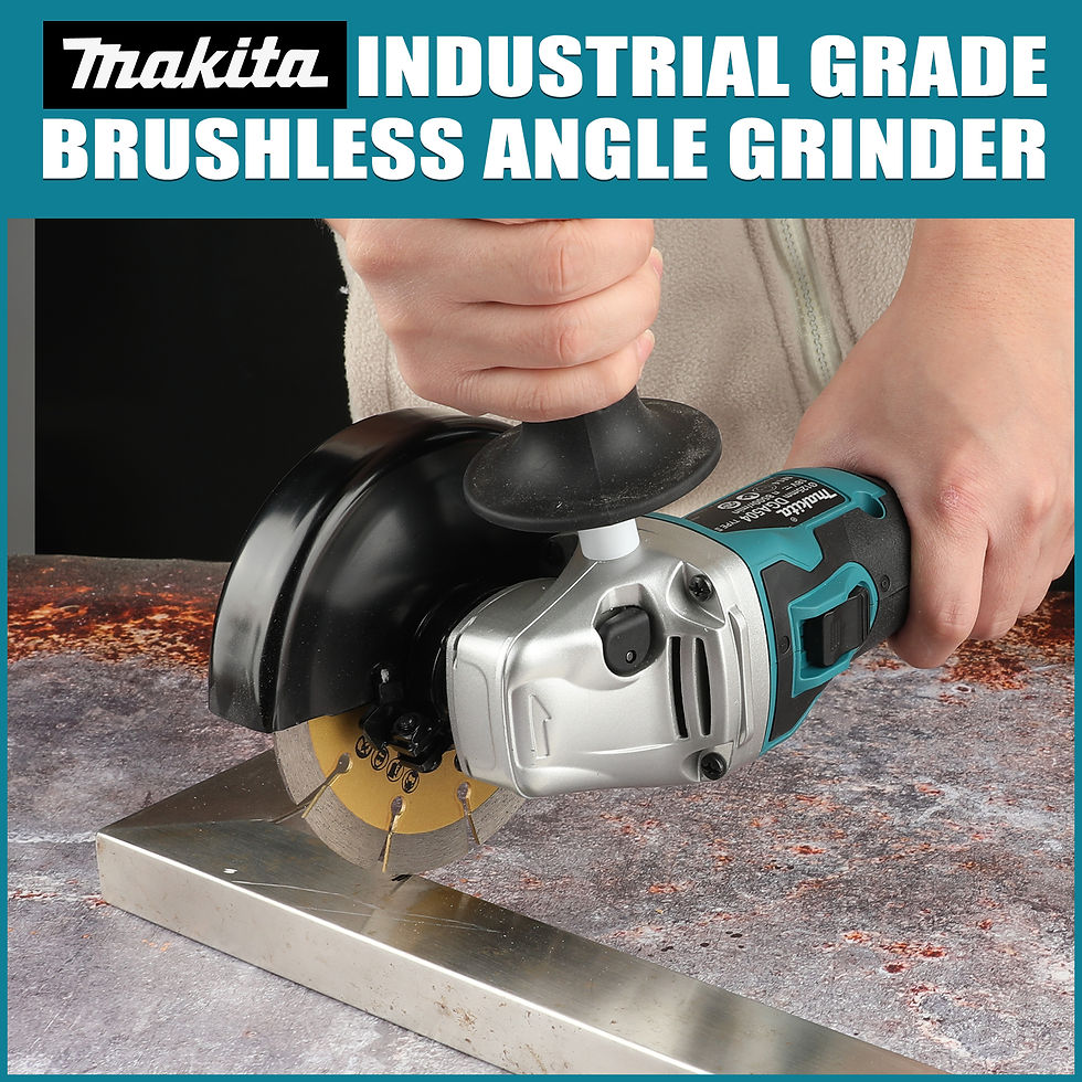 Miniature : Makita DGA504 18V Brushless Lithium Electric Angle Grinder Rechargeable Polishin