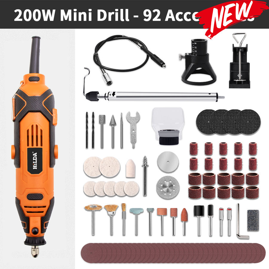Miniature : HILDA Engraver Electric Drill Engraving Dremel Rotary Tool Machine With Flexible