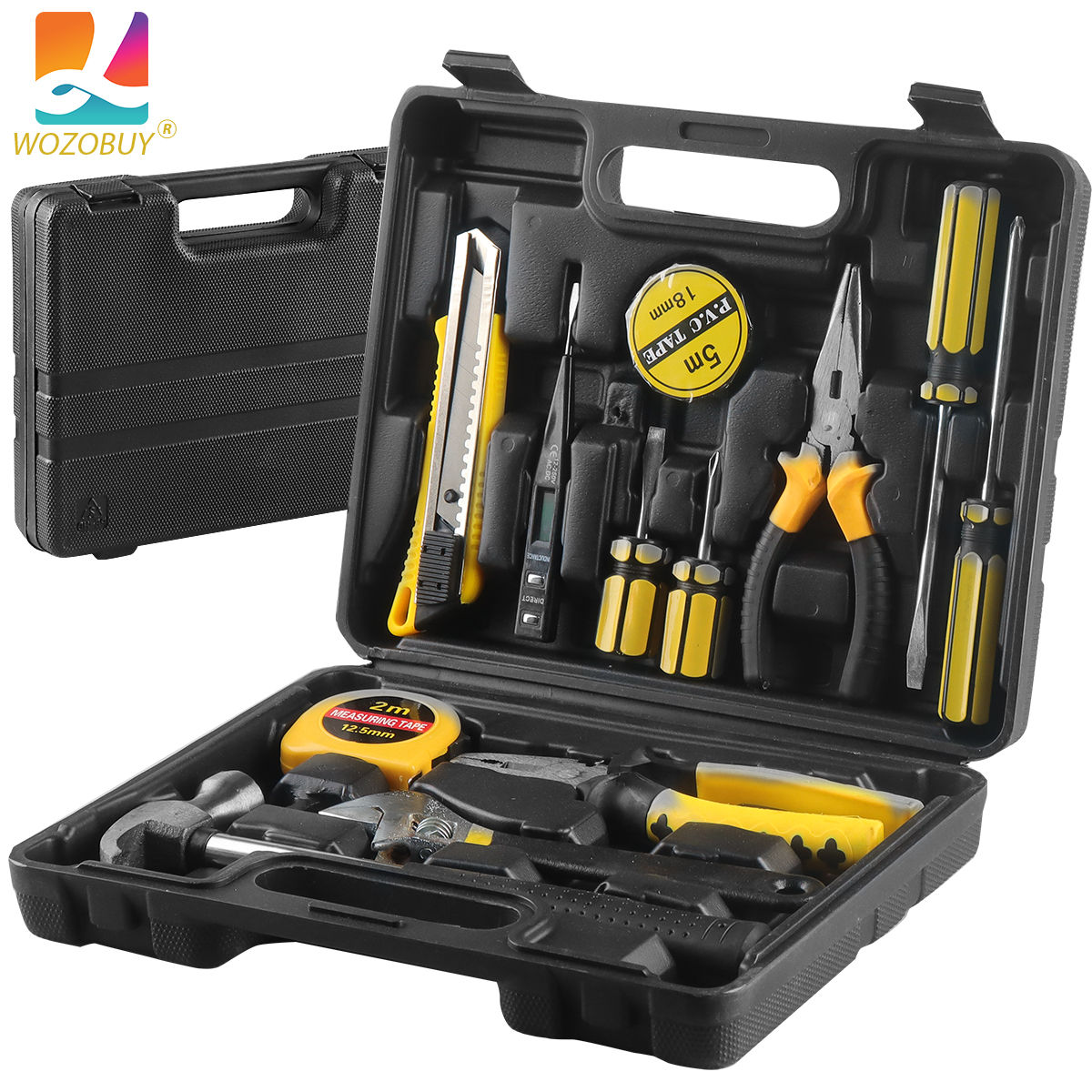 8/9/12/13Pcs Hand Tool Sets Household Home Repair Tool Set Screwdriver Tool Box 