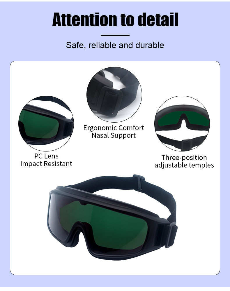Miniature : laser protection glasses 1064 532 455 808 10600nm OD5 Laser Welding laser protec