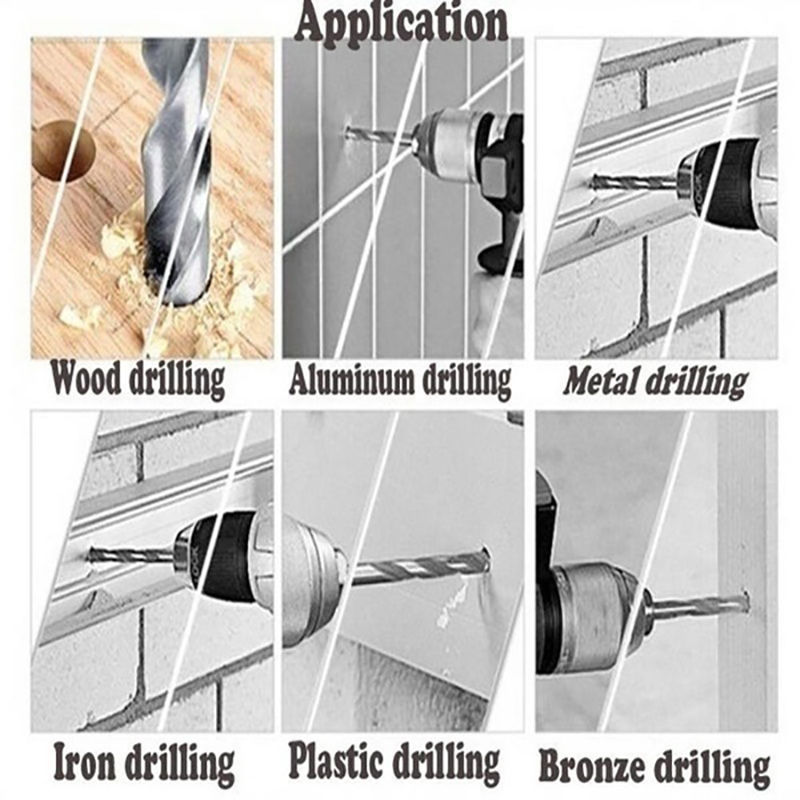 Miniature : 50/100Pcs 1/1.5/2/2.5/3mm Titanium Plated High-speed Steel Titanium Coated Drill