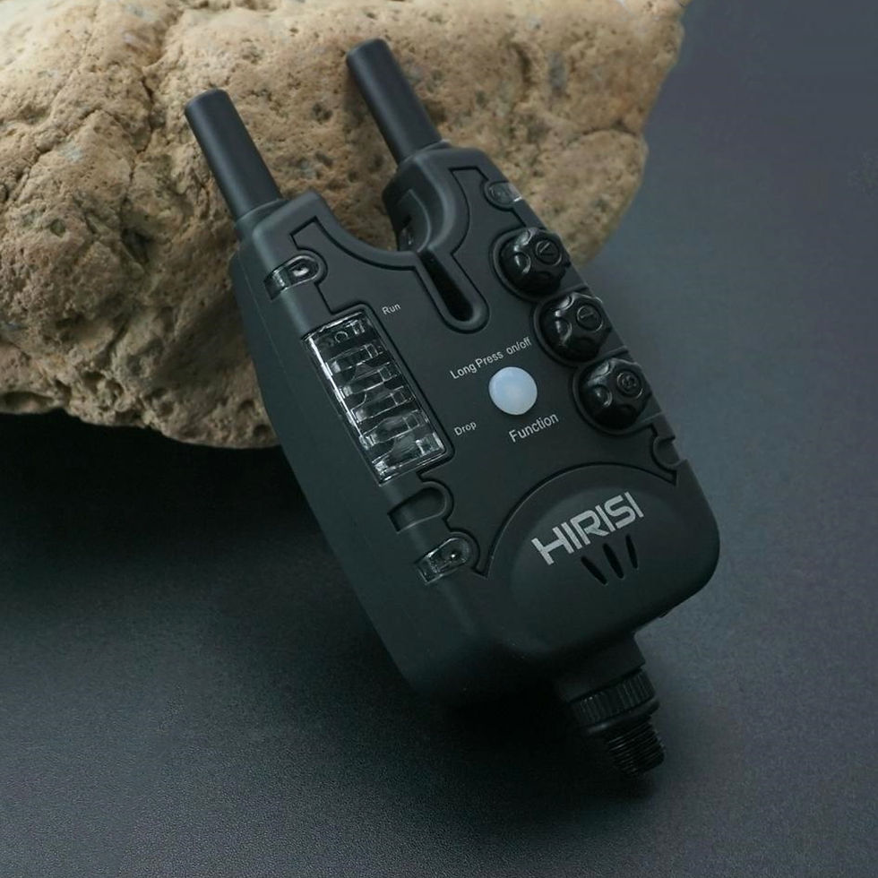 Thumbnail: Hirisi Carp Fishing Bite Alarm with Adjustable Volume, Tone, Sensitivity & LED I