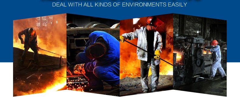 Miniature : 932F Heat Resistant Work Glove 500 degrees Celsius Fire Proof BBQ Glove Anti Cut