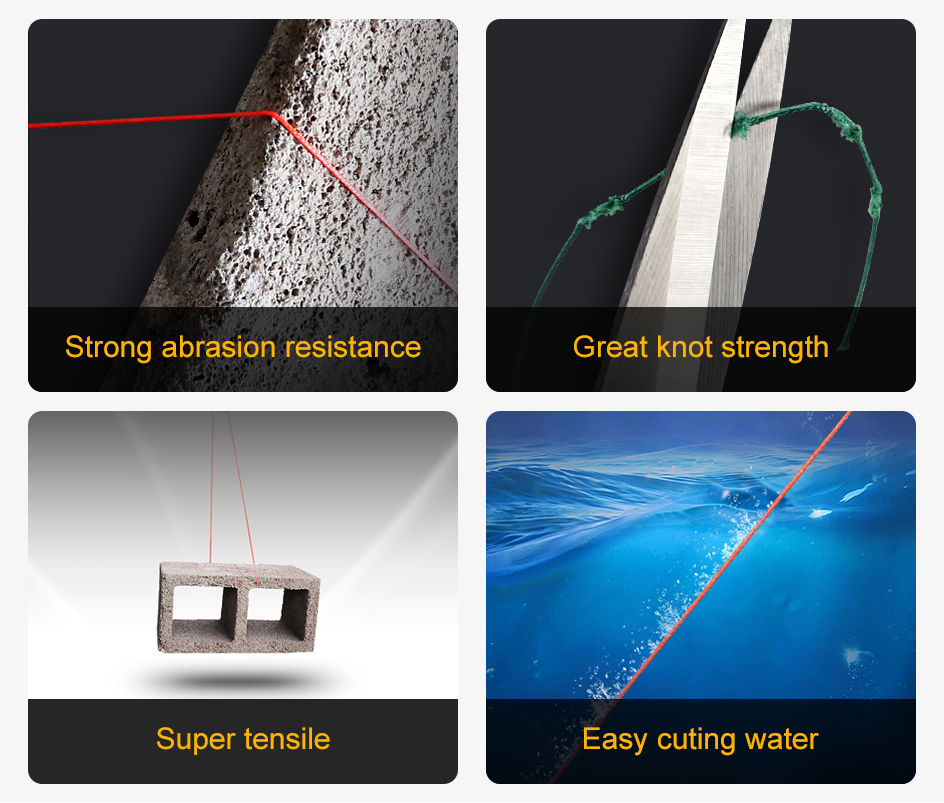 Miniature : JOF Braided Line 12X 100/300/500/1000m All for Fishing Line MaxDrag 150LB Multif