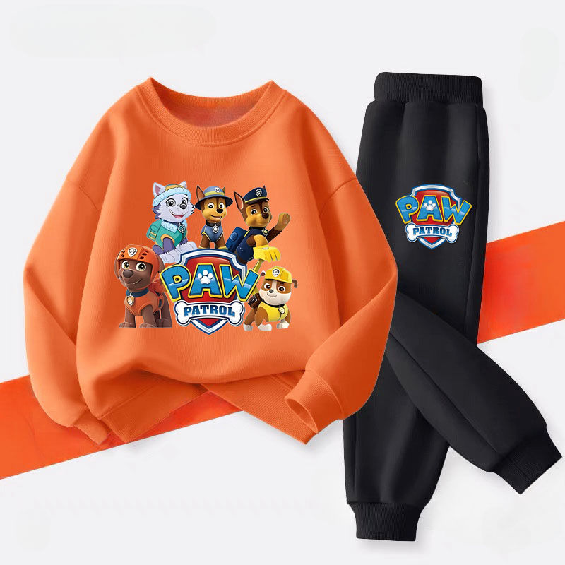 Miniature : PAW Patrol Printed Boys' Clothing Set Spring New Style Children Hoodies Long Pan