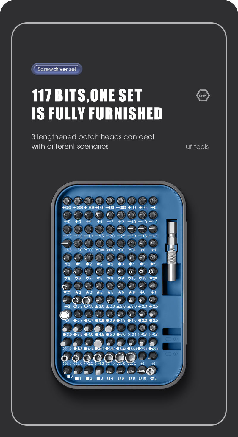 Miniature : Precision Screwdriver Set Manual Hand Tool Kit Magnetic Mini Small Bit for Lapto
